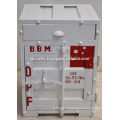 Iron Container Cabinet Painted White Color
